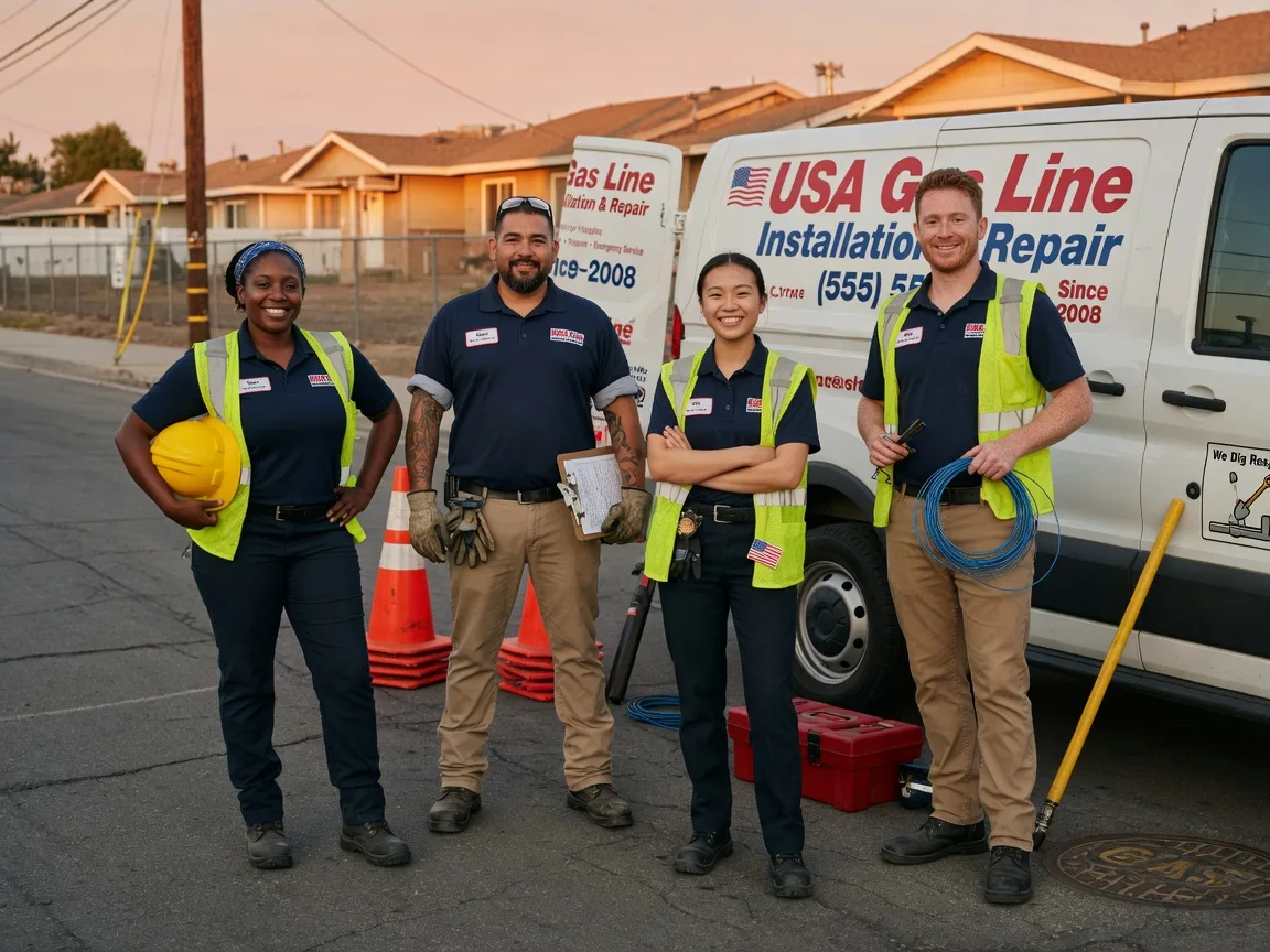 Gas Line Installation company in Magnetic Springs, OH